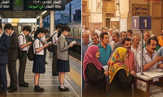 قراءة في سلوك الانتظار بين اليابان ومصر
